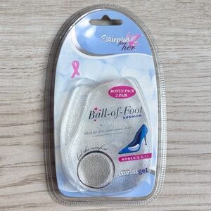 NWT Ball of Foot Cushion Airplus for Her Heel Cushion